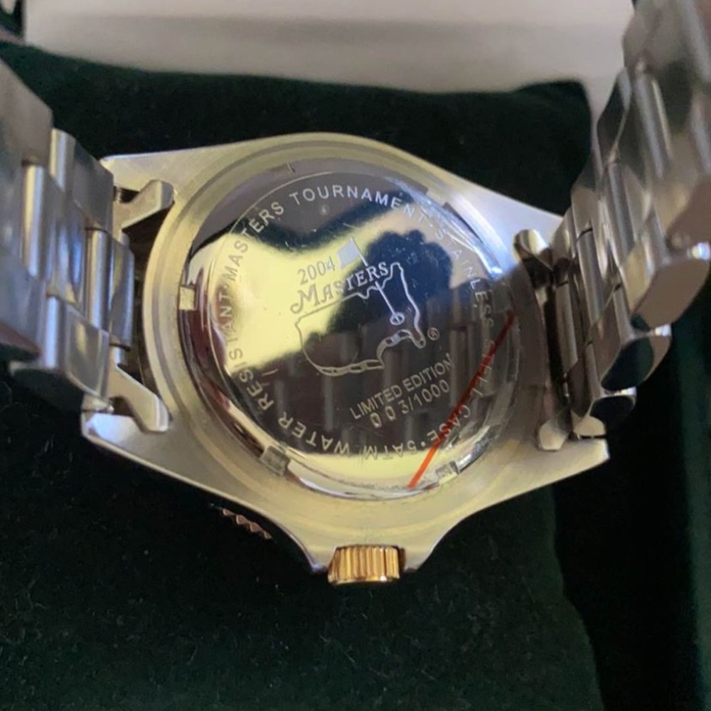 2004 Masters watch 0003/1000
